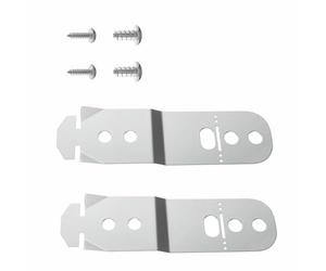 2Pcs Vertical Blind Face Fix Bracket, Dishwasher Mounting Bracket Dishwasher Mounting Accessories Compatible with Bosch SHX33R55UC/64, SHE45C02UC/56 and More