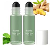 2PCS Vertigo Ease Roll On,Anti-Dizzy Roll-On,Natural Vertigo Relief Products for Daily Care,Fast-Acting Migraine & Headache Relief,Calms for Anxiety & Stress Relief,Easy to Use,Portable,Comfortable