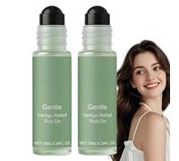 2PCS VertiSooth Anti-Dizzy Roll-On,Natural Vertigo Relief Roll-On,Easy to Use Roller for Dizzy Relief&Daily Care,Natural Ingredients Can Quickly Relieve Dizziness,Rebalance Your Body,Fast-Acting