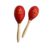 2PCS Vibrant Maracas Designed for Easy Handling Encouraging Musical Exploration Toddler Parties and Learning Environment Early Childhood Music Tool