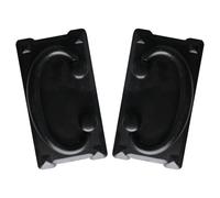 2pcs Vintage Black Drawer Ring Pull Handles Retro Style Cabinet Knobs for Furniture, Antique Dresser Pulls Suitable for Kitchen and Bedroom Cabinet Doors