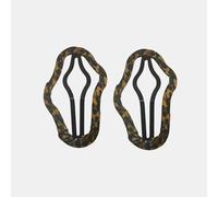 2PCS Vintage Leopards Print Water Drop Hair Clip For Women Fashion Jewelry Everyday Wear Hair Accessories