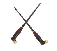 2pcs Vintage Oblique Calligraphy Pen Holder for English Script Writing