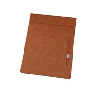 2pcs Vintage PU Leather A4 Magnetic Clipboard Writing Pad Folder Office