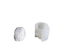 2PCS Vintage Retro Mini Car Candle Molds DIY Cartoon Scented Making Handmade Creative Soap Van Silicone Mold Decor for Handmade