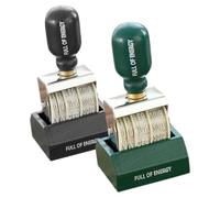 2pcs Vintage Roller Date Stamp for DIY Journaling 2016-2027