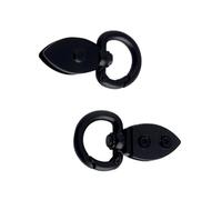 2Pcs Vintage Spring Clasp For Bag Strap Practical Metal Hardware Secure Side Release Buckle With Antique Finish Vintage Bag Side Clasp