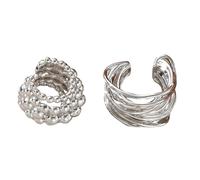 2pcs Vintage Styles Multilayer Beaded Earrings For Women With Unique Wire Wrap Designs And Portable Comfortable Wear Drop Earrings
