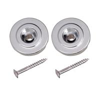 2pcs Vintage Styles String Trees Strings Round Slotted Retainer Guide Tree with Mounting Screw Bass Accessory Round Slotted Retainer Guide Trees