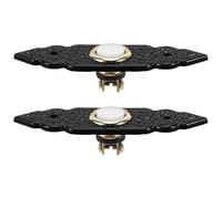 2pcs Vintage Wired Doorbell Button with Zinc Alloy Wall Mount