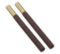 2pcs Vintage Wooden Pencils for Writing and Drawing, Everlasting Non-sharpening Retro Literary Design, Versatile Use in School, Office, and Painting