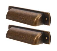 2pcs Vintage Zinc Alloy Cabinet Handle 76mm Centre Spacing for Kitchen