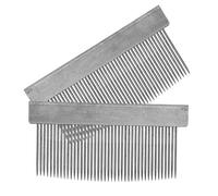 2pcs Violin Bow Hair Comb Tool Horse Hair Combing for Violin Erhu Cello Premium Design for Grooming and Knot Prevention