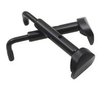2pcs Violin Metal Screws Black for 3/4 Chin Rest 4/4 Violins