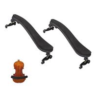2PCS Violin Shoulder Rest for 4/4 and 3/4 Size, Collapsible and Height Adjustable Feet, Violin Universal Type Violin Parts Soft Easy to use, High Strength Sponge