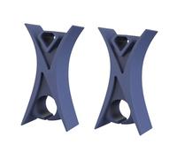 2Pcs Violin Stopper for Bow Instrument Accessories Easy to Use Learning Practice navy blue 1.3x1.1x1.1 cm