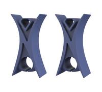 2Pcs Violin Stopper for Bow Instrument Accessories Easy to Use Learning Practice navy blue 1.3x1.1x1.1cm