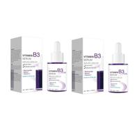 2PCS Vitamin B3 Facial Serum Dark Spots Remover Fade Marks Freckle Melanin Correcting Anti Pigmentation Brighten Care Essence