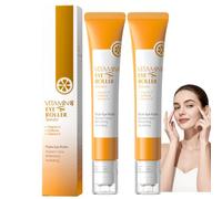2pcs Vitamin C Eye Roller Serum,Eye Bag Remover & Dark Circle Corrector
