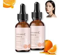 2PCS Vitamin C Serum, Age Defying Serum, Retinol and Hyaluronic Acid - Lightening Spots and Brightening Skin Tone，Boost Skin Collagen, Hydrate & Plump Skin, Night Cream for Women Anti Aging