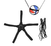 2PCS Volleyball Training Equipment Aid, Volleyball Attack Trainer Solo Rebounder Trainer with Adjustable Belt for Spiking Practicing Jumping