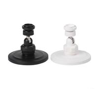 2PCS Wall Bracket for Blink Security Camera System for xt for xt2 for xt3 - Metal Plastic Construction - Easy Installation Kit White Black 5.1x4.7in