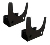 2pcs Wall Mounted Angle Grinder Holders Essential Storage for Home Workshops (B)