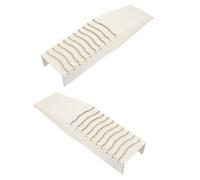 2pcs Wall Mounted Time Card Rack with 10 Slots for Attendance Cards