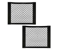 2Pcs Wall Sticker Organizer Pouch Bag for Audi Q4 e-tron I 2021-2024 -, Vehicle Trunk Storage Mesh Cargo Pouch Bag Holder Pocket Trunk Organizer,40x25cm