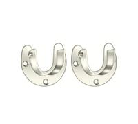 2PCS Wardrobe Bracket Supports Heavy Duty Rod Holder Wardrobe Organizers Clothing Rod for Closet Rods Robust Home Storage Solution