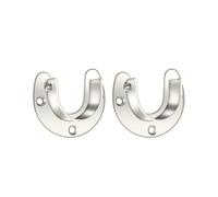 2PCS Wardrobe Bracket Supports Heavy Duty Rod Holder Wardrobe Organizers Clothing Rod for Closet Rods Robust Home Storage Solution