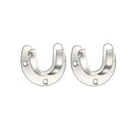2PCS Wardrobe Bracket Supports Heavy Duty Rod Holder Wardrobe Organizers Clothing Rod for Closet Rods Robust Home Storage Solution