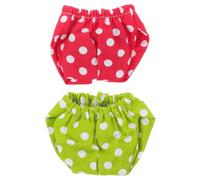 2pcs Washable Small PET Diapers for Squirrels and Fancy Rats Cotton | Reusable Absorbent Pants, Quick Care and Rapid Drying, for Social Activities and Frequent Travel