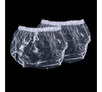 2Pcs Washable TPU Protective Underwear for Day and Night Use with Comfortable Fit Leakageproof Panties Discreet Care