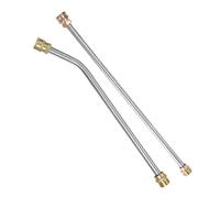 2Pcs Washer Extension Gutter Cleaner Attachment Accessories High Pressure Washer Gutter Rod For Lances Wand Curved Rod High Pressure Water