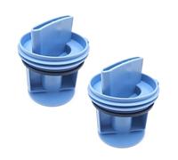 2Pcs Washing Machine Drain Filter 647920 00647920 605010 00605010, Compatible with Bosch, Compatible with Siemens, Washing Machine Drain Pump Fluff Filter