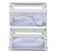 2pcs Washing Machine Dust Bag Filter Net Parts Accessories, Compatible with LG(10.2 * 6.4cm)