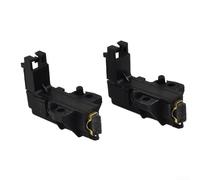 2pcs Washing Machine Motor Carbon Brushes for Hoover Candy Ceset Servis Models 587848 Compatible Replacement Carbon Brush Set Total length 59 mm 35x15mm