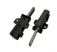 2pcs Washing Machine Motor Carbon Brushes for WW80J5555FX & WW80J5555DW - Copper-Clad, Standard Fit, Black, for Easy Install