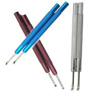 2Pcs Watch Spring Bar Tool, Alloy Steel Pin Remover with Rust Resistant Head for Watch Band Replacement and Repairing By Makers