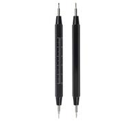 2Pcs Watch Spring Bar Tool, Double-Headed Link Pin Remover with Scale, Metal Strap Opener for Watch Repair and Band Replacement