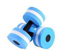 2Pcs Water Aerobics Foam Dumbbell, Aqua Fitness Barbells Swimming Pool Exercise for Weight Loss