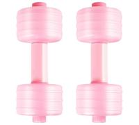 2Pcs Water Dumbbells, Adjustable Weight Leakproof Water Filled Dumbbells, 10x4 Joint-Friendly Portable Weights for Home Office Gym Pool
