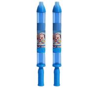 2Pcs Water Gun, 17 Inch Pool Deals with Multiple Holes, Easy to Pull Toy Gun, Firework Style Water Toys for Beach, Pool, Courtyard, Outdoor, Blue
