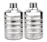 2PCS Water Level Automatic Control Float Valve 1/2inch Stainless Steel Water Float Valve for Tank Pool Livestock Troughs