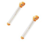 2Pcs Water Squirter Kids Water Soaker Beach Toy Firework Water Fighting Soaker Funny Pool Squirter Toys Fireworks Water Blaster For Swimming Beach Party Backyard Outdoor Summer (Orange)