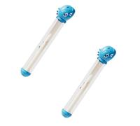 2Pcs Water Squirter Kids Water Soaker Beach Toy Firework Water Fighting Soaker Funny Pool Squirter Toys Fireworks Water Blaster For Swimming Beach Party Backyard Outdoor Summer (Blue)