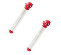 2Pcs Water Squirter Kids Water Soaker Beach Toy Firework Water Fighting Soaker Funny Pool Squirter Toys Fireworks Water Blaster For Swimming Beach Party Backyard Outdoor Summer (Red)