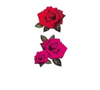 2pcs Watercolor Lavender Flower Temporary Tattoos For Women Body Art Arm Fake Flora Adults Tattoo Sticker(002)