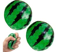 2PCS Watermelon, Emotional Management And Relaxation Tools, Office and Classroom Focus Tool, Beaded Design, Portable Tool